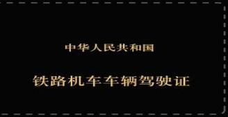 鐵路機(jī)車(chē)車(chē)輛駕駛證有多少種
