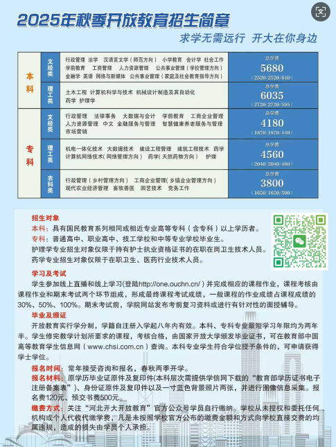 提升學(xué)歷，工作太忙，沒時(shí)間上課，石家莊電大為你解憂